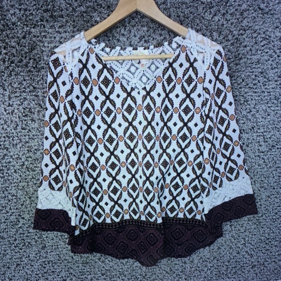 Tops - Bohemian Patterned Women's Top